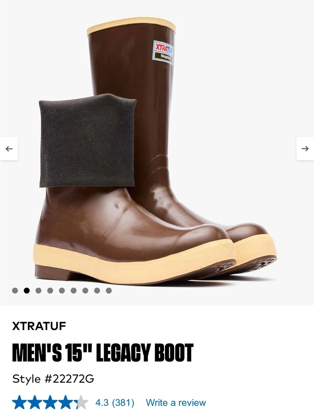 Xtratuf new still